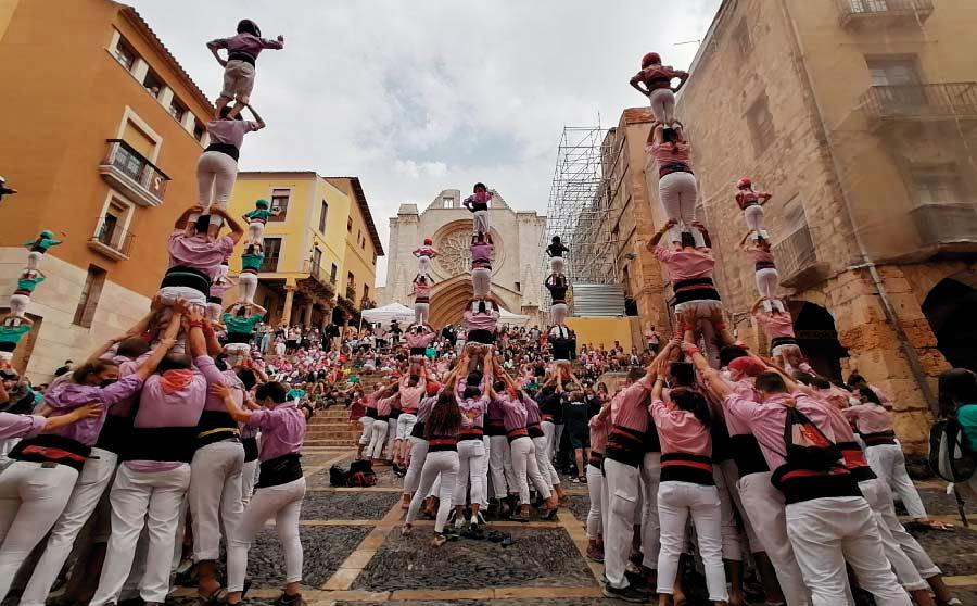 Tornen castellers a la Festa de Sant Magí de Tarragona