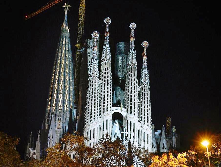 Una estrella a la Sagrada Familia