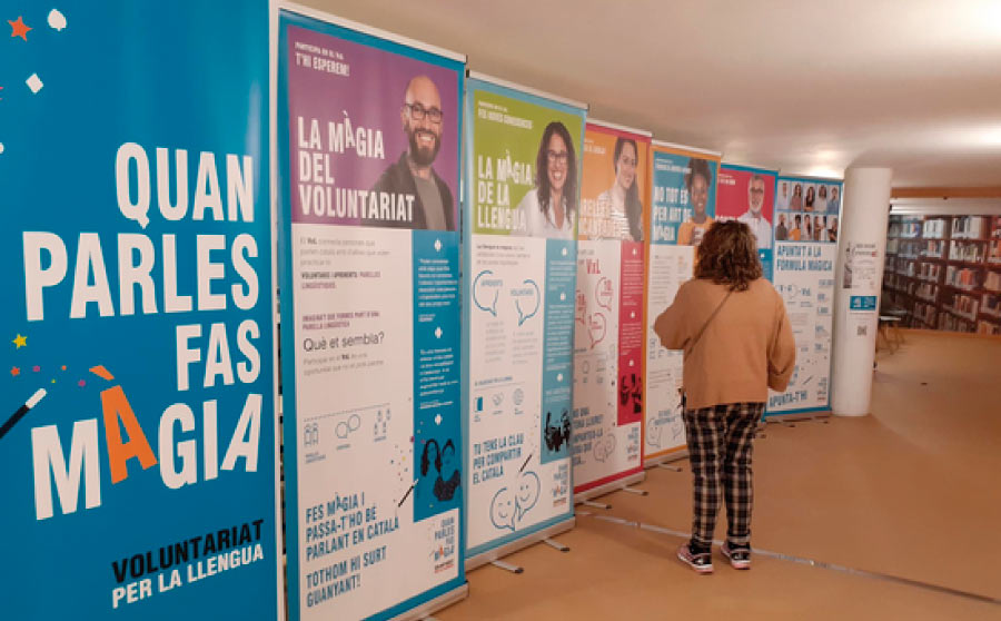 Quan parles fas màgia: Voluntariat per la llengua 