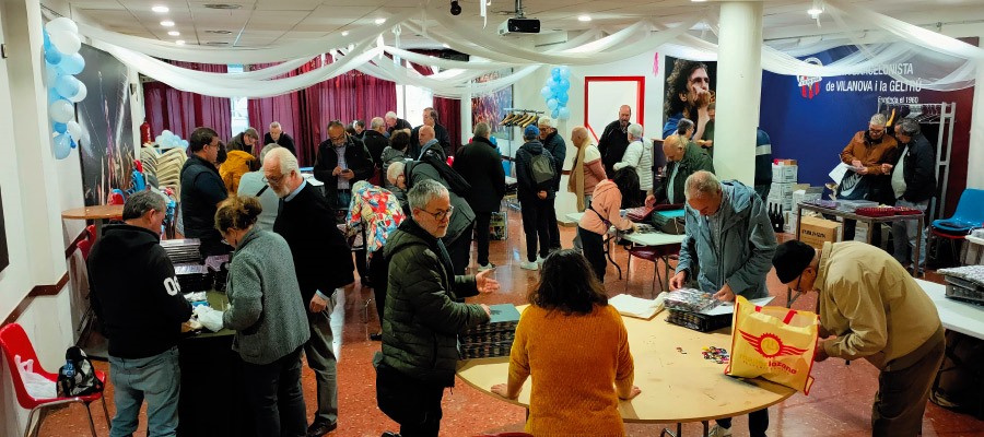 Xapes a Vilanova Geltrú, de nou trobada de col.lecionistes