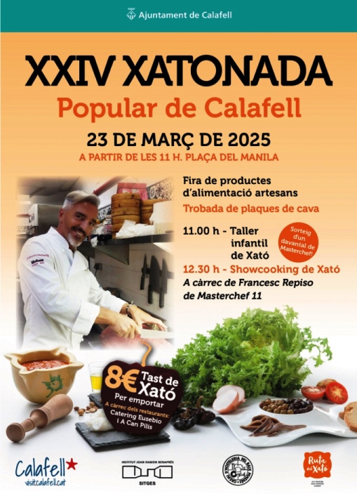 Xato de Calafell, una bona recepta de la Xatonada