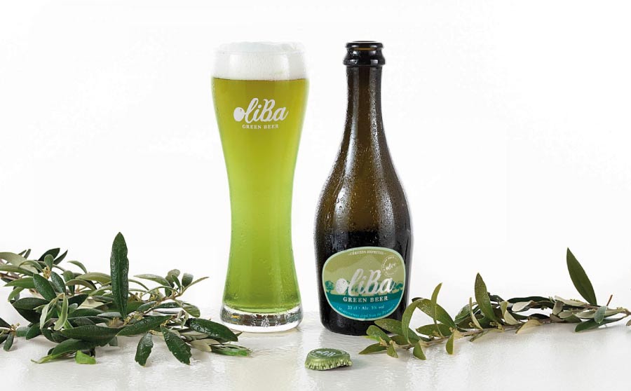cerveza "oliba green beer"