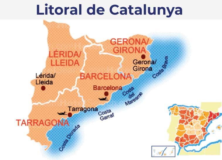 la costa catalana un litoral al limit Costa cat