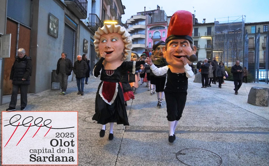 Olot prepara la cloenda a la Capitalitat de la Sardana 2025