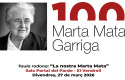 “La nostra Marta Mata” acte final de commemoració del Dia Internacional de les Dones