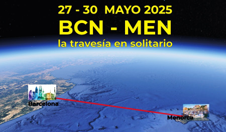 “BCN – MEN en directo”, la travesía en solitario