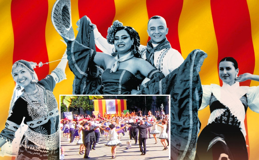 La sardana y el folclore de Colombia, Turquía y Croacia