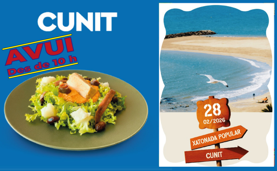 El Xató de Cunit: avui 28 de febrer