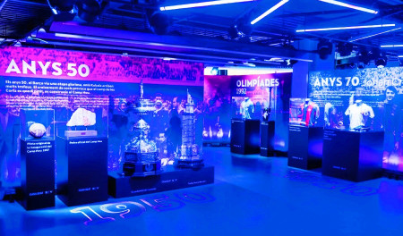 Exposición “Els Tresors del Barça” abierta al público