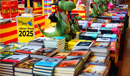 Sant Jordi: un 23 de abril con más libros y rosas